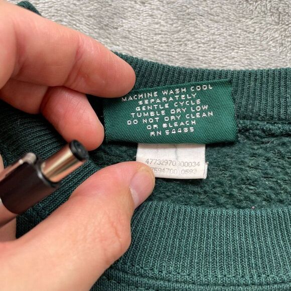 AMERICAN EAGLE VINTAGE AMERICAN BALD EAGLE CREWNECK SWEATSHIRT MEN'S MEDIUM - Picture 5 of 9